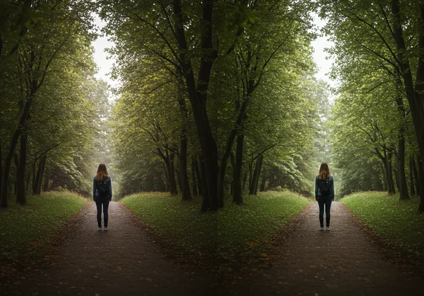 Comparison of wide-angle vs telephoto lens depth of field