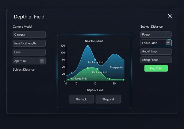 showing input fields and a dynamic visualization graph.